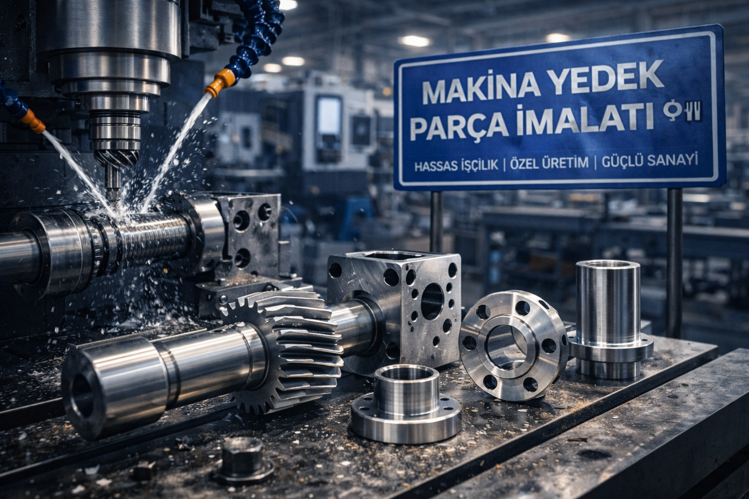 Makina Yedek Parça İmalatı Çorlu